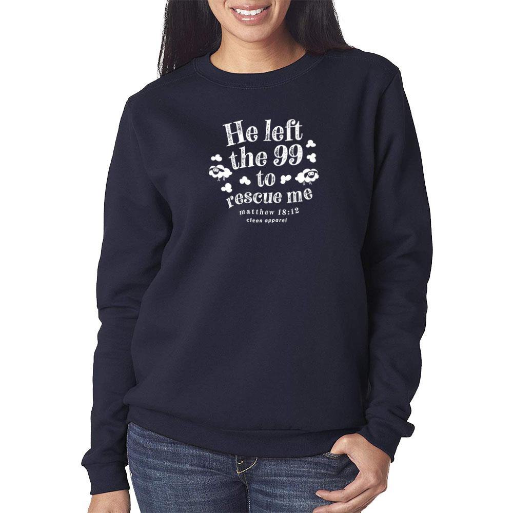 ladies crew neck sweatshirt