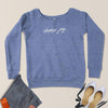 Choose Joy Slouchy Sweatshirt - Clean Apparel