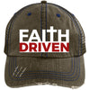Distressed Trucker Cap- Faith Driven
