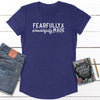 Fearfully Wonderfully Made Curved Hem Tees - Clean Apparel