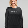 YHWH Ladies Crewneck Sweatshirt - Clean Apparel