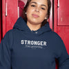 Stronger Ladies Pullover Hoodies - Clean Apparel