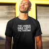 The Church Has Left The Building Men Tees - Clean Apparel