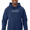 Doing It Wrong Men Pullover Hoodie - Clean Apparel