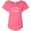 Not Today Ladies Slouchy Tee - Clean Apparel