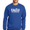 Faith Driven Men Sweatshirt - Clean Apparel