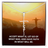 Let Go - Faith Necklace
