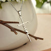 Not by Sight - Faith Cross Necklace