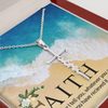 Ask in Faith Cross Necklace