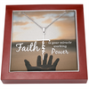 Miracle Working Power - Faith Cross Necklace