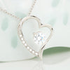 For My Wife - Love Sparkle - Heart Necklace - Clean Apparel