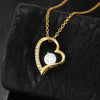 For My Fiancée - Better Together - Heart Necklace - Clean Apparel