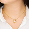 For My Fiancée - Soul Mate - Heart Necklace - Clean Apparel