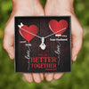 For My Wife - Better Together - Alluring Necklace - Clean Apparel