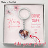 To My Honey - Drive Safe - Heart Keychain - Clean Apparel
